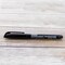BAZIC Fine Tip Black Permanent Markers w/ Pocket Clip (8/Pack)